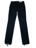 BLACK UNCUFF Jeans SlimFIT